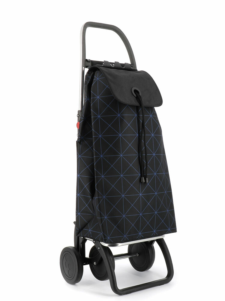 Rolser - I-Max Star Negro  Azul Bolsa para carrito de la compra