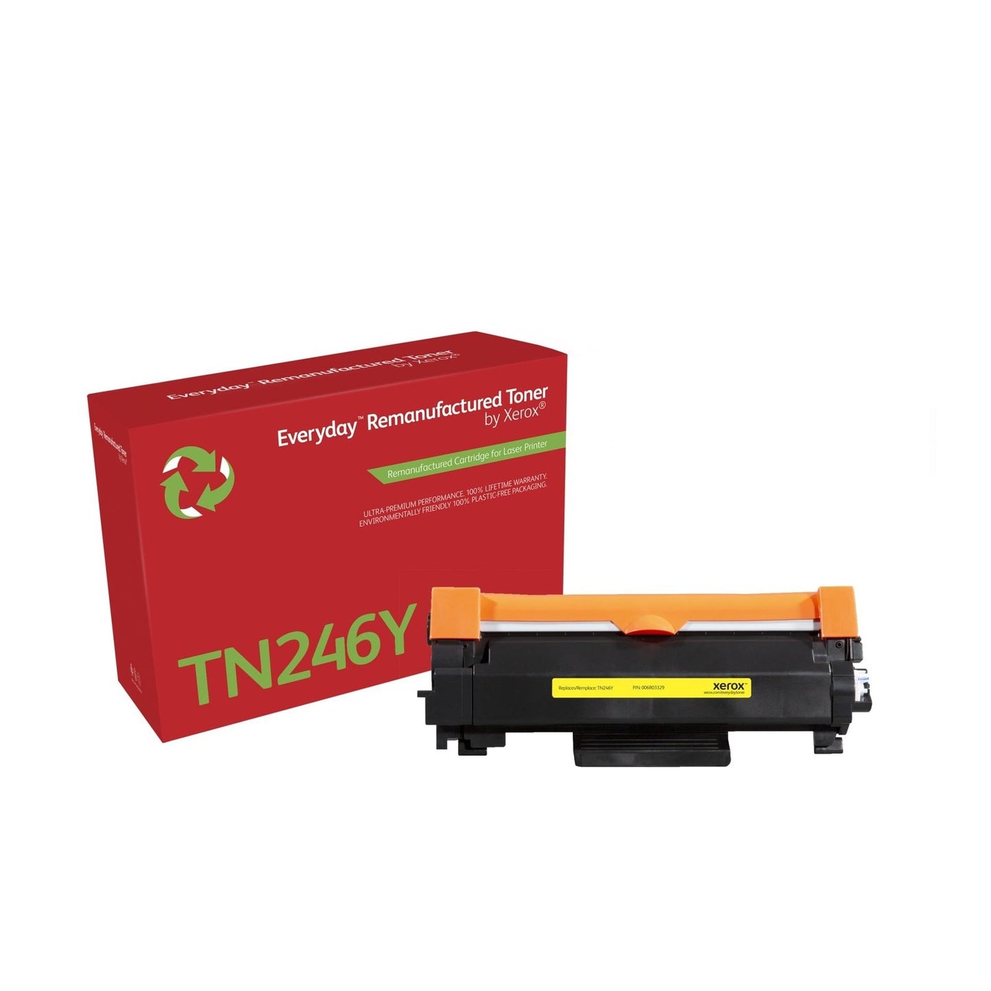 Xerox - Everyday Tóner Everyday Amarillo remanufacturado de Xerox es compatible con Brother TN246Y  Capacidad estándar