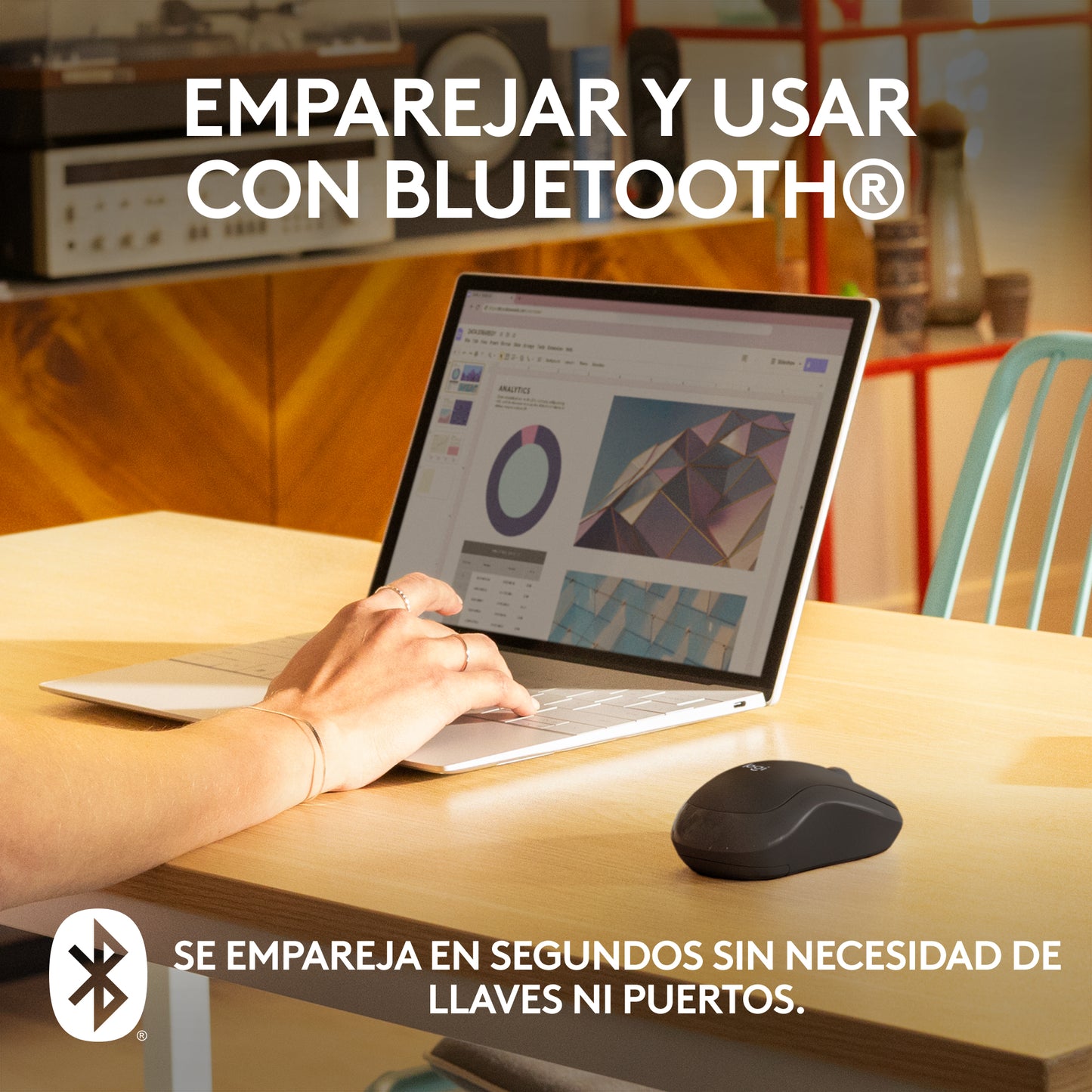 Logitech - M240 ratón Ambidextro Viajes Bluetooth