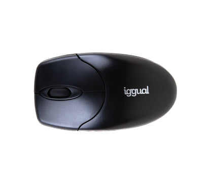 iggual - WOM-BASIC2-1000DPI ratón Oficina Ambidextro RF inalámbrico