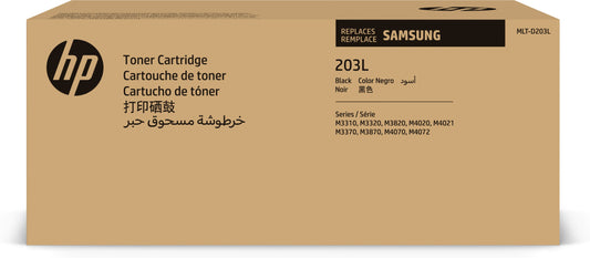 Samsung Cartucho de tóner negro de alto rendimiento MLT-D203L