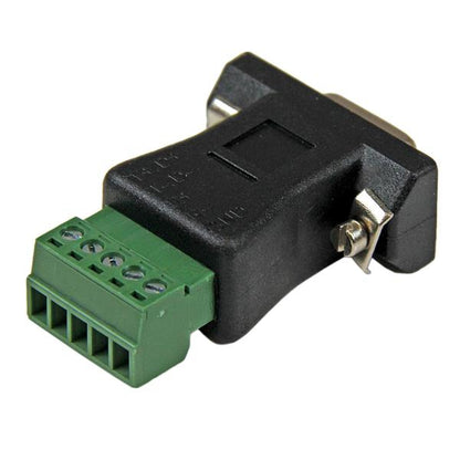 StarTech.com - RS422 RS485 Serial DB9 -> Terminal Block Adapter Negro