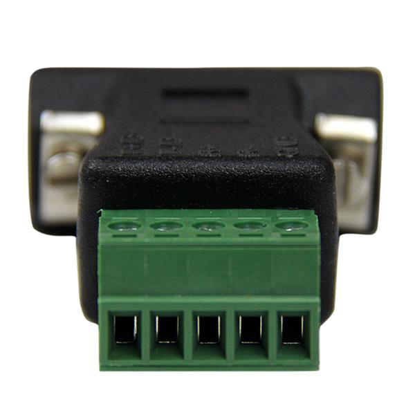 StarTech.com - RS422 RS485 Serial DB9 -> Terminal Block Adapter Negro