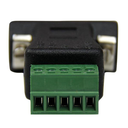 StarTech.com - RS422 RS485 Serial DB9 -> Terminal Block Adapter Negro