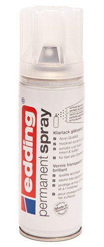 Edding - Permanent Spray pintura acrílica 200 ml Incoloro Bote de spray