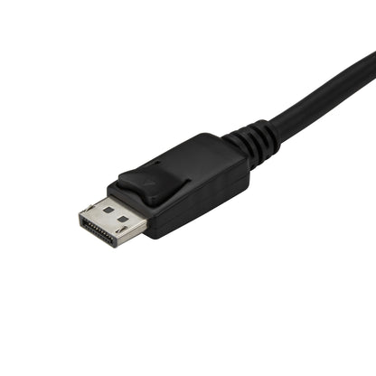 StarTech.com - Cable 3m USB C a DisplayPort 1.2 de 4K a 60Hz - Adaptador Convertidor USB Tipo C a DisplayPort - HBR2 - Conversor USBC con Modo Alt - Compatible con Thunderbolt 3 - Negro