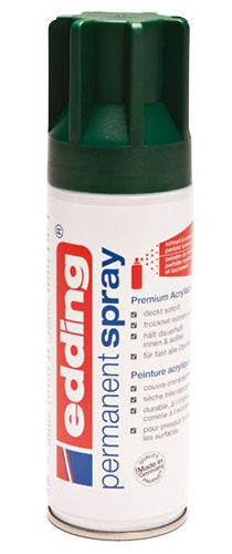 Edding - Permanent Spray pintura acrílica 200 ml Verde Bote de spray