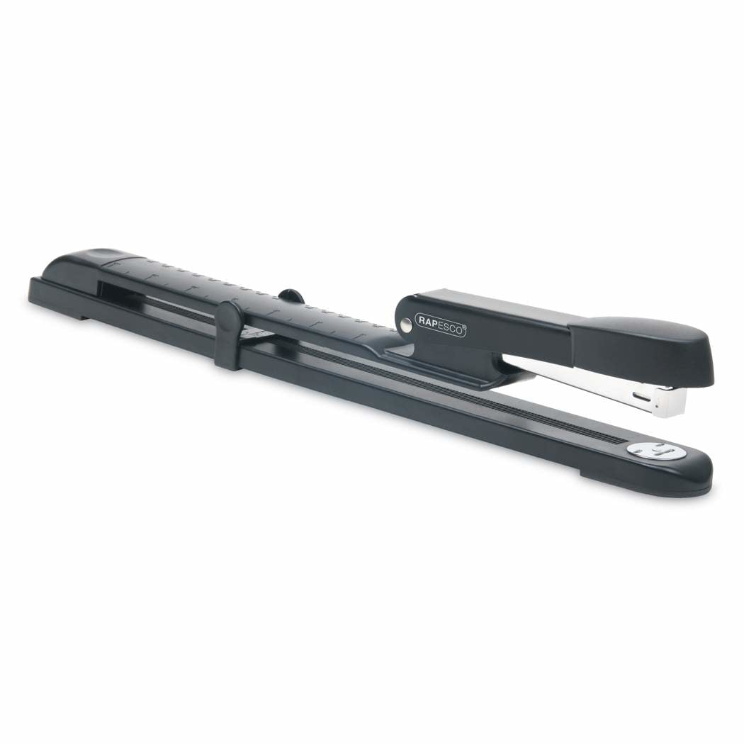 Rapesco - Marlin Long Arm Metal Grapado plano Negro