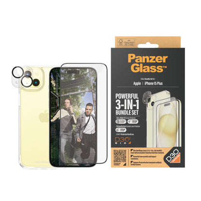 PanzerGlass B1174+2811 protector de pantalla o trasero para teléfono móvil Apple 1 pieza(s)