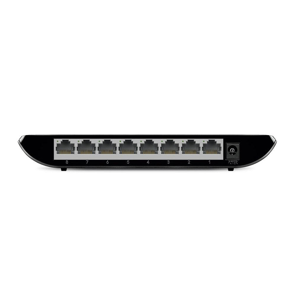 TP-Link - TL-SG1008D No administrado Gigabit Ethernet (10/100/1000) Negro