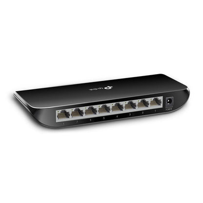 TP-Link - TL-SG1008D No administrado Gigabit Ethernet (10/100/1000) Negro