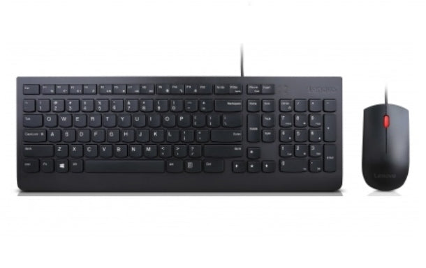 Lenovo - 4X30L79915 teclado Ratón incluido Universal USB QWERTY Español Negro