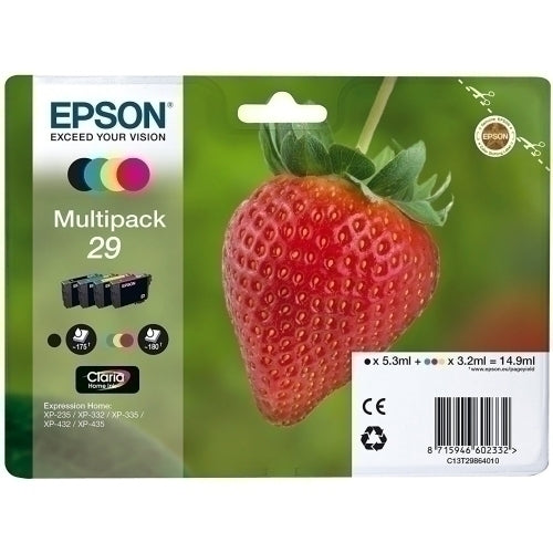 Epson - MULTIPACK EPSON T298640  XP235/XP332/XP3357XP4327XP435