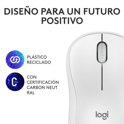 Logitech - M240 ratón Viajes Ambidextro Bluetooth