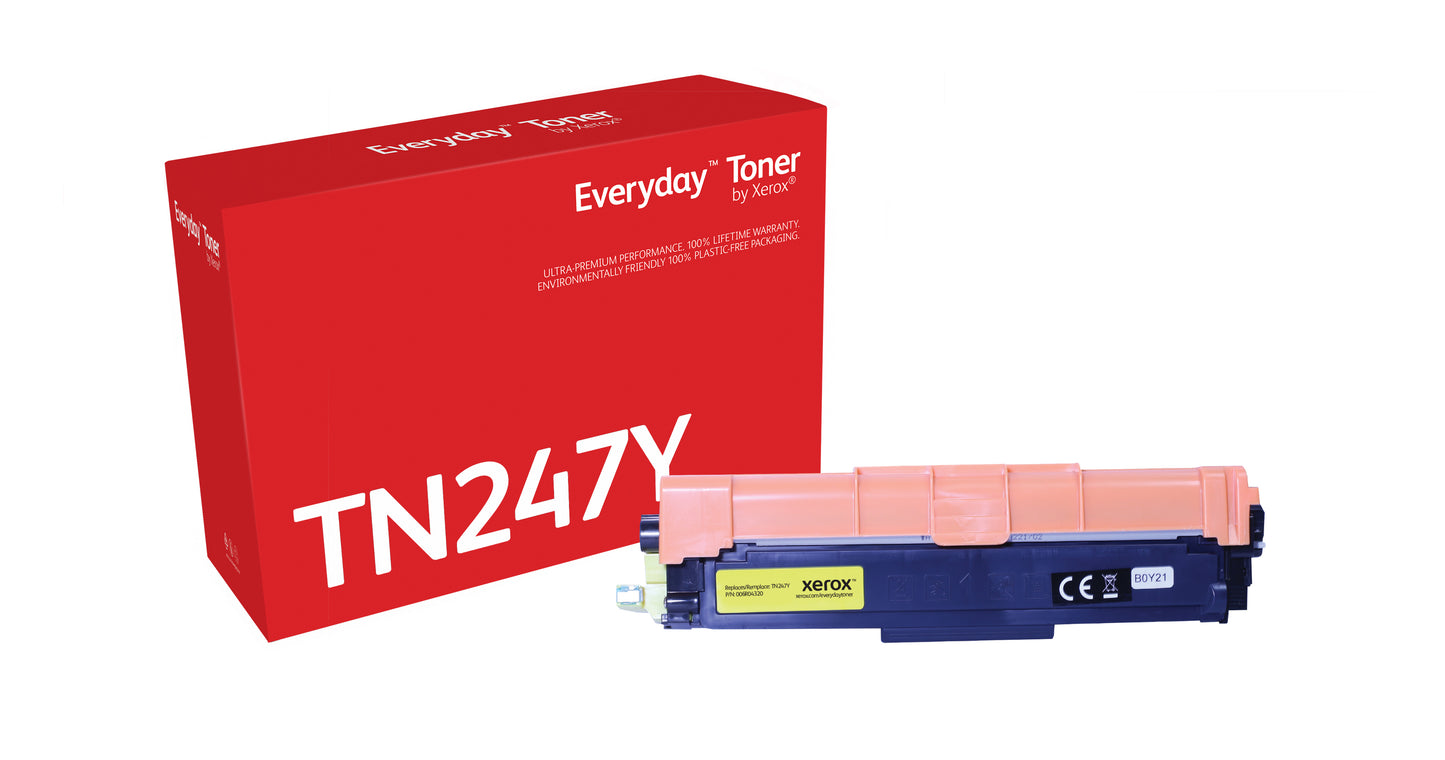 Everyday El tóner ™ Amarillo de Xerox es compatible con Brother TN247Y, High capacity