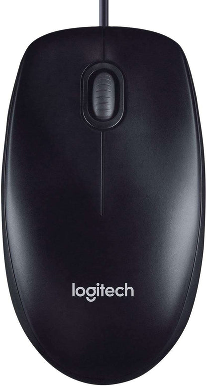 Logitech M90 Raton USB 1000dpi - 3 Botones - Uso Ambidiestro - Color Negro 1 pieza(s)