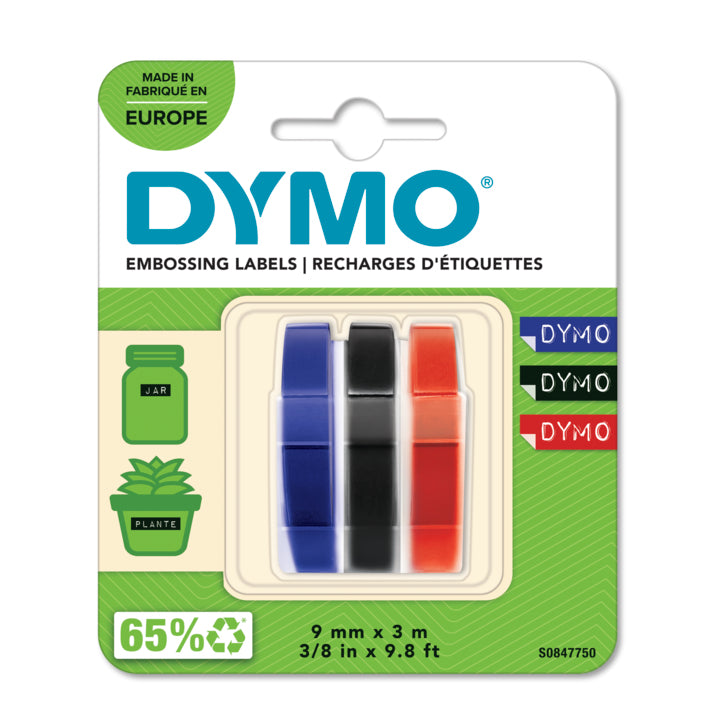 DYMO - 3D label tapes cinta para impresora de etiquetas