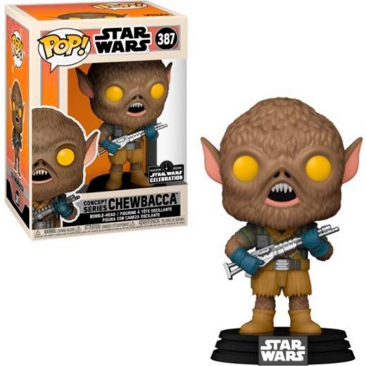 FUNKO - FUNKO POP STAR WARS CONCEPT CHEWBACCA SERIES EXCLUSIVE Nº 387 -CAJA ORIGINAL-