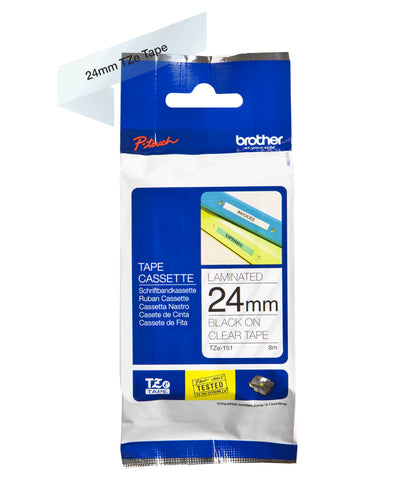 Brother Cinta laminada 24mm