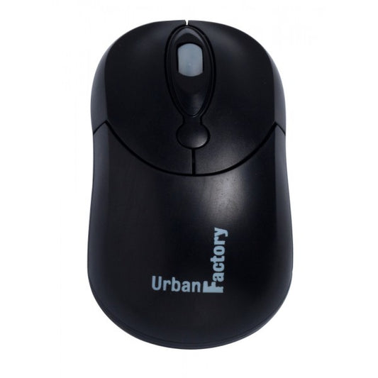 Urban Factory - Big Crazy Mouse ratón Ambidextro USB tipo A Óptico 800 DPI