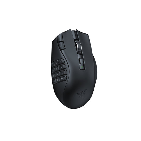 Razer - Naga V2 HyperSpeed ratón mano derecha Juego RF Wireless + Bluetooth Óptico 30000 DPI