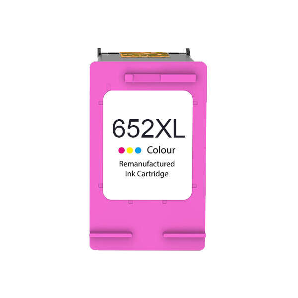 HP 652XL Color Cartucho de Tinta Remanufacturado - Reemplaza F6V24AE Tintasmurcia.com