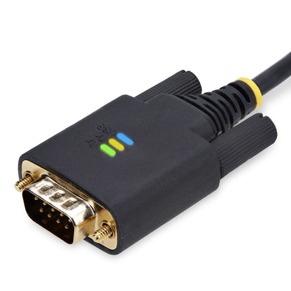 StarTech.com - 1P10FFCN-USB-SERIAL cable de serie Negro 3 m USB tipo A DB-9