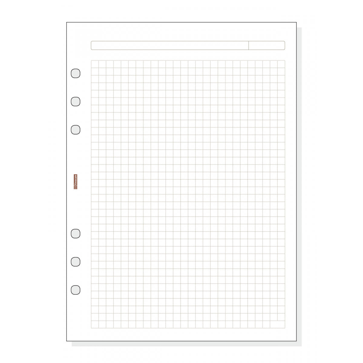 Finocam - 1984091 papel de cuaderno 50 hojas