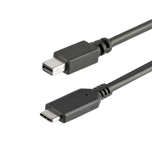 StarTech.com - Cable de 1m USB-C a Mini DisplayPort - 4K 60Hz - Negro - Adaptador USB 3.1 Tipo C a mDP