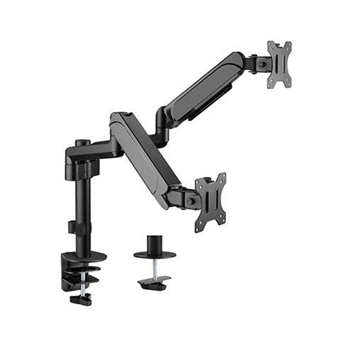 Gembird - MA-DA2P-01 soporte para monitor 81 3 cm (32") Negro Escritorio