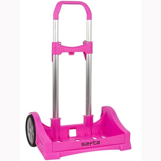 Safta - SAFTA CARRO PORTAMOCHILAS EVOLUTION P.241C TROLLEY FUCSIA