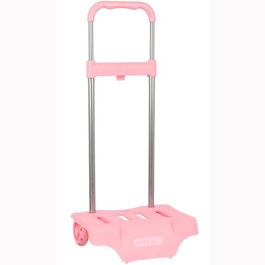 Safta - SAFTA CARRO PORTAMOCHILAS P.176C TROLLEY ROSA PALO