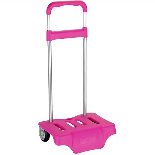 Safta - SAFTA CARRO PORTAMOCHILAS P.241C TROLLEY FUCSIA