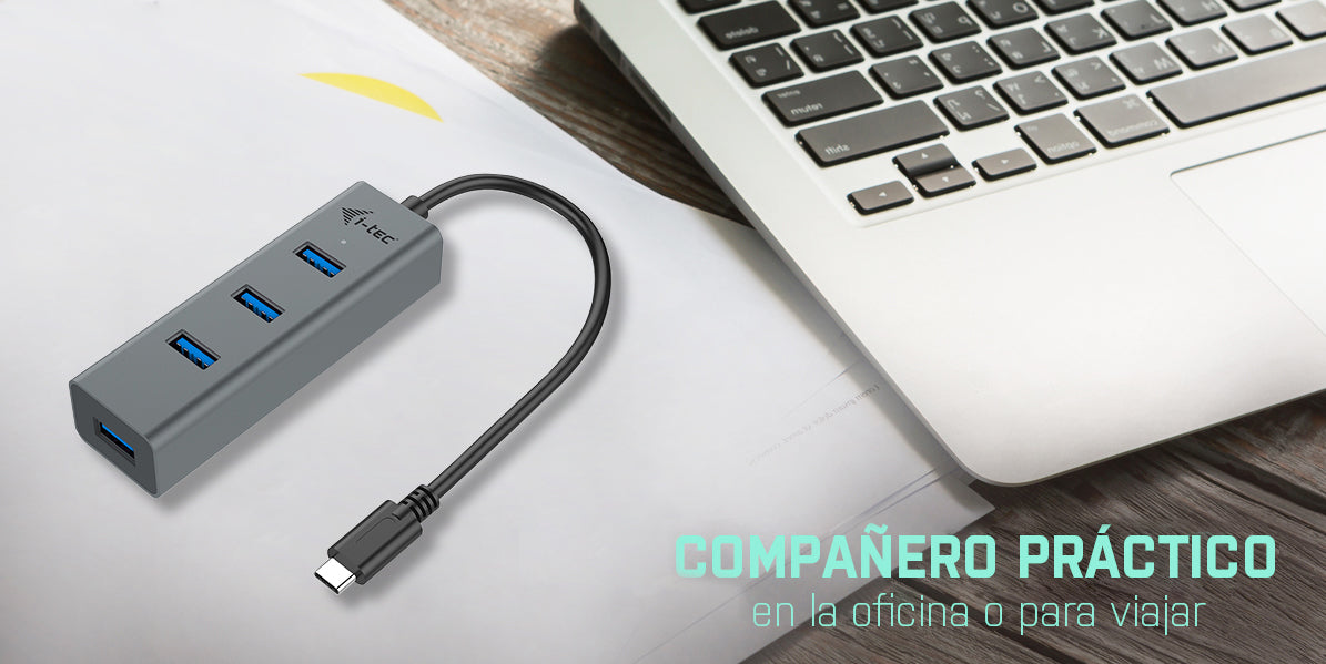 i-tec - Metal USB-C HUB 4 Port