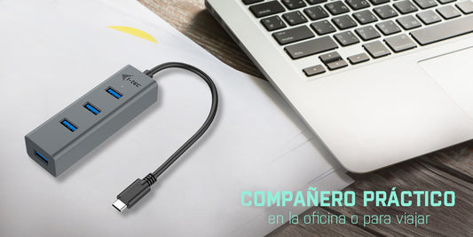 i-tec - Metal USB-C HUB 4 Port