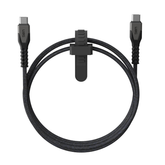 Urban Armor Gear - Kevlar cable USB USB 2.0 1 5 m USB C Negro  Gris