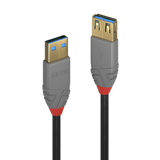 Lindy - 36761 cable USB USB 3.2 Gen 1 (3.1 Gen 1) 1 m USB A Negro