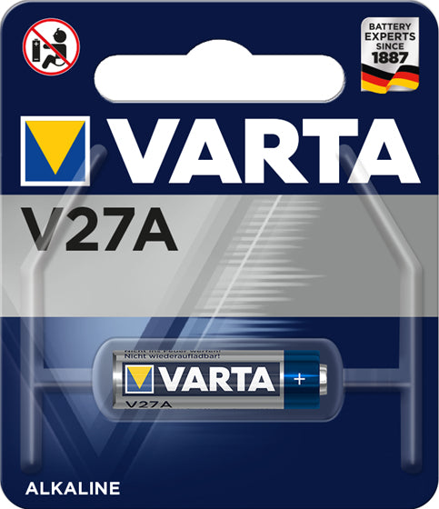 Varta - V27A Batería de un solo uso LR27A Alcalino