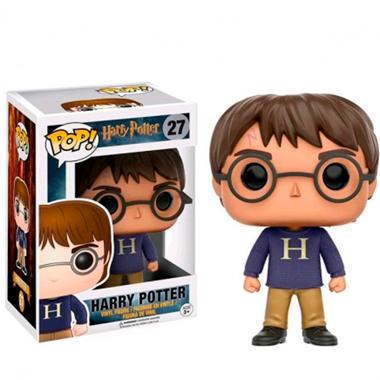 FUNKO - FUNKO POP HARRY POTTER HARRY POTTER CON JERSEY CON LETRA H Nº 27 -CAJA ORIGINAL-