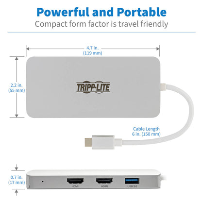 Eaton - USB-C DOCK  TRIPLE DISPLAY - HDMI