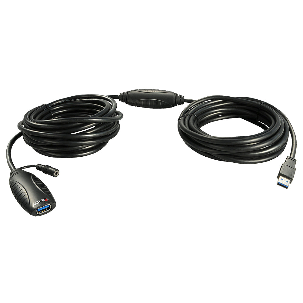 Lindy - 43099 cable USB USB 3.2 Gen 1 (3.1 Gen 1) 15 m USB A Negro