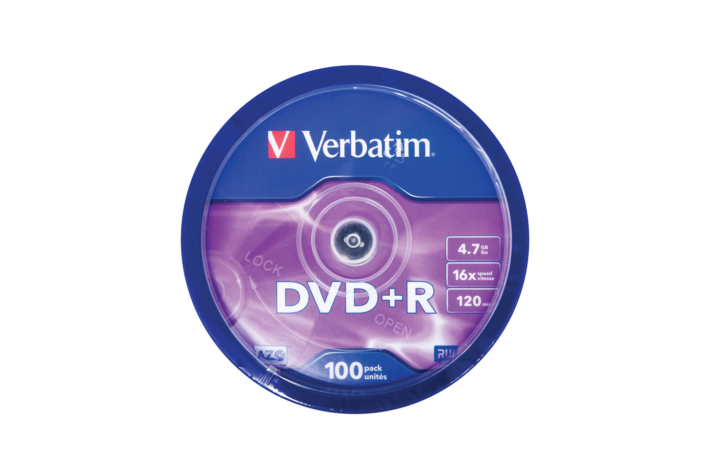 Verbatim - DVD+R Matt Silver 4 7 GB 100 pieza(s)