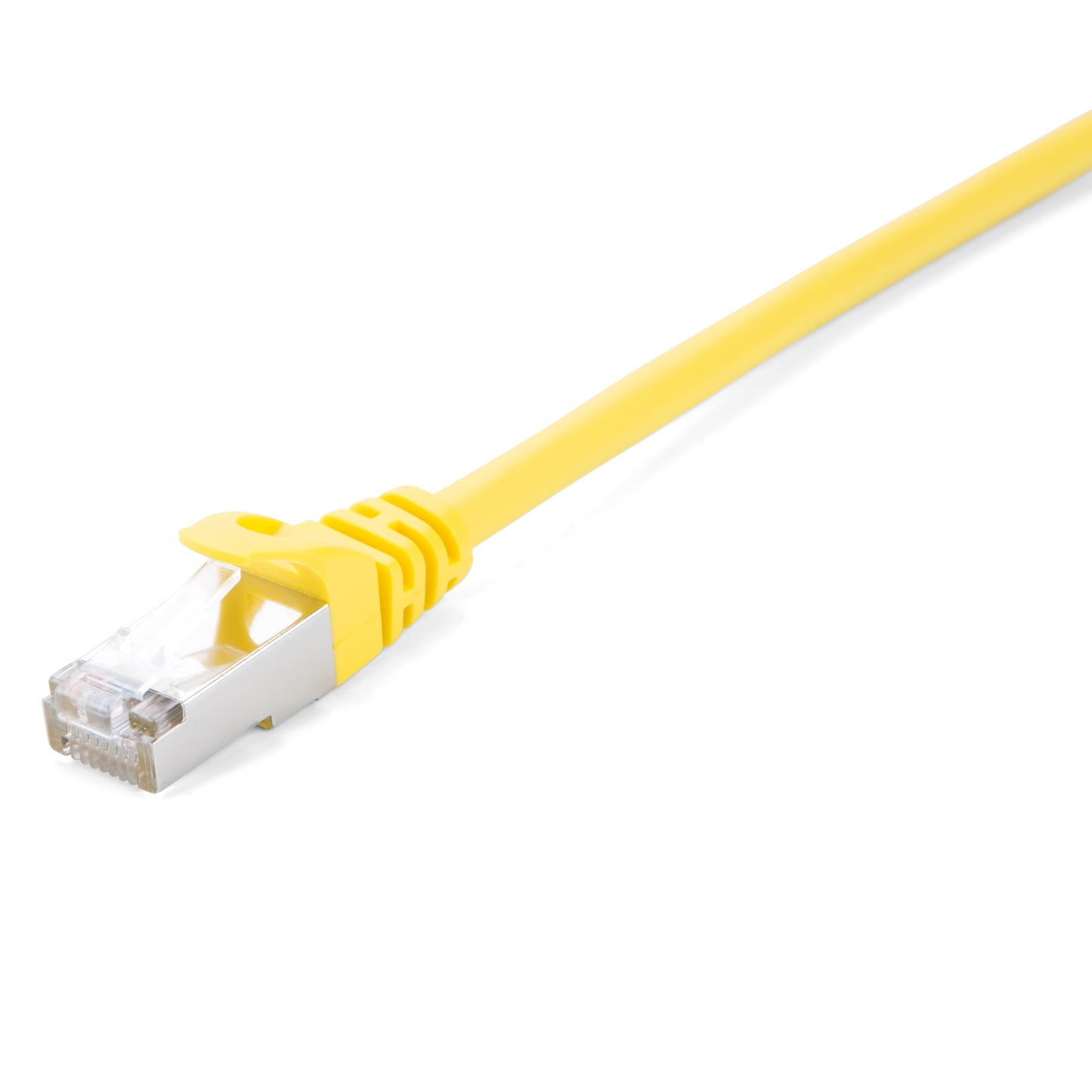 V7 - Cable de red blindado CAT6 STP 02M Amarillo