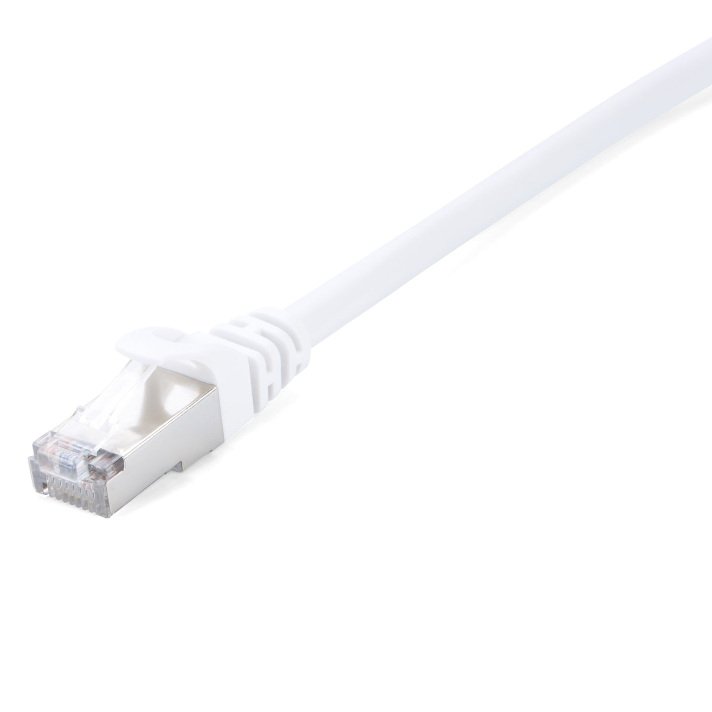 V7 - Cable de red blindado CAT6 STP 02M Blanco