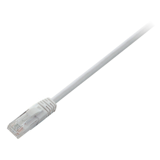 V7 - Cable blanco Cat6 no blindado (UTP) con conector RJ45 macho a RJ45 macho 1m 3.3ft