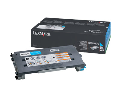 Lexmark C500S2CG cartucho de tóner 1 pieza(s) Original Cian