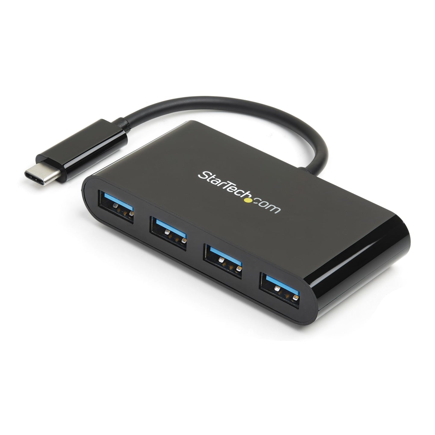 StarTech.com - Hub Concentrador USB 3.0 (5Gbps) de 4 Puertos - Ladrón USB-C a 4x USB A - Alimentado por el Bus