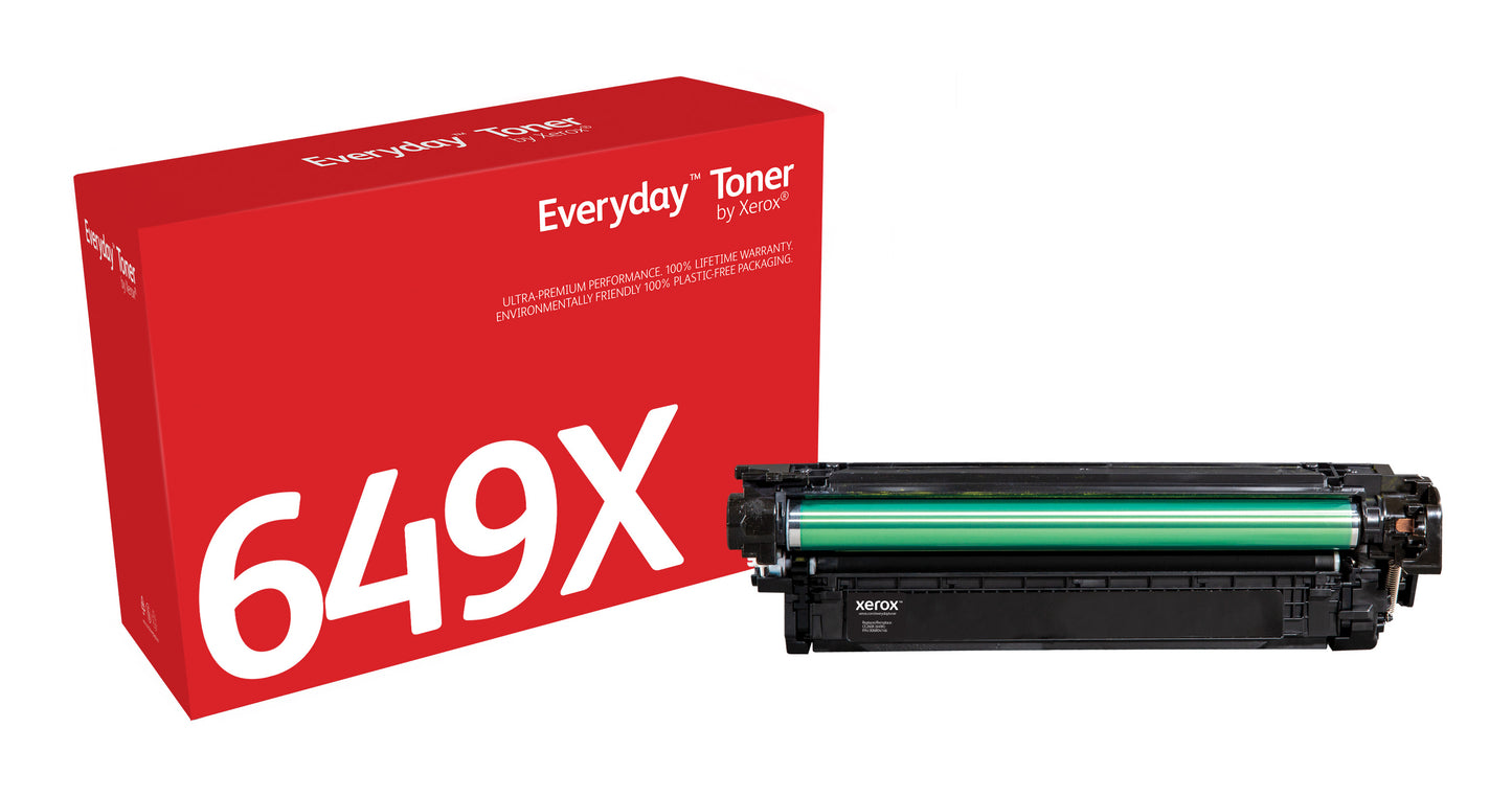 Everyday El tóner ™ Negro de Xerox es compatible con HP 649X (CE260X), High capacity