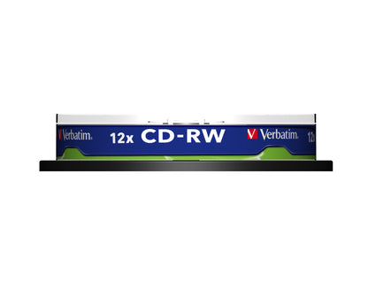 Verbatim - CD-RW 12x 700 MB 10 pieza(s)