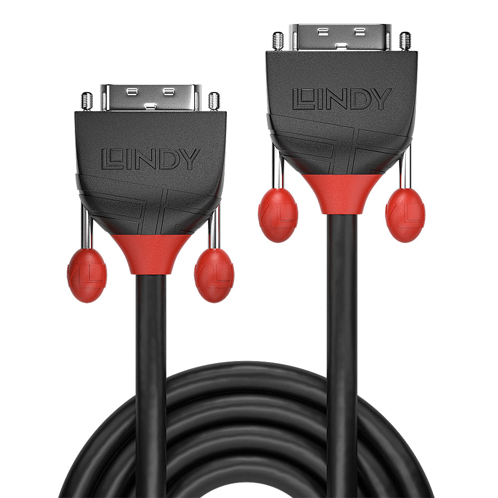 Lindy - 36257 cable DVI 3 m DVI-D Negro